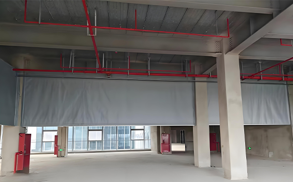 额敏防火布挡烟垂壁