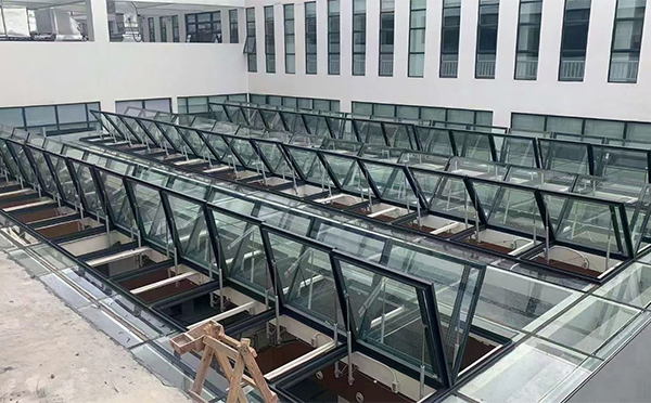 百安科技有限公司近期额敏排烟窗项目案例分享