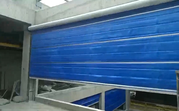 大型物流园区完成额敏防火门整体安装工程